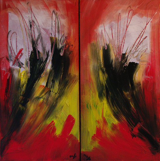 knotwilgen samen in kleur