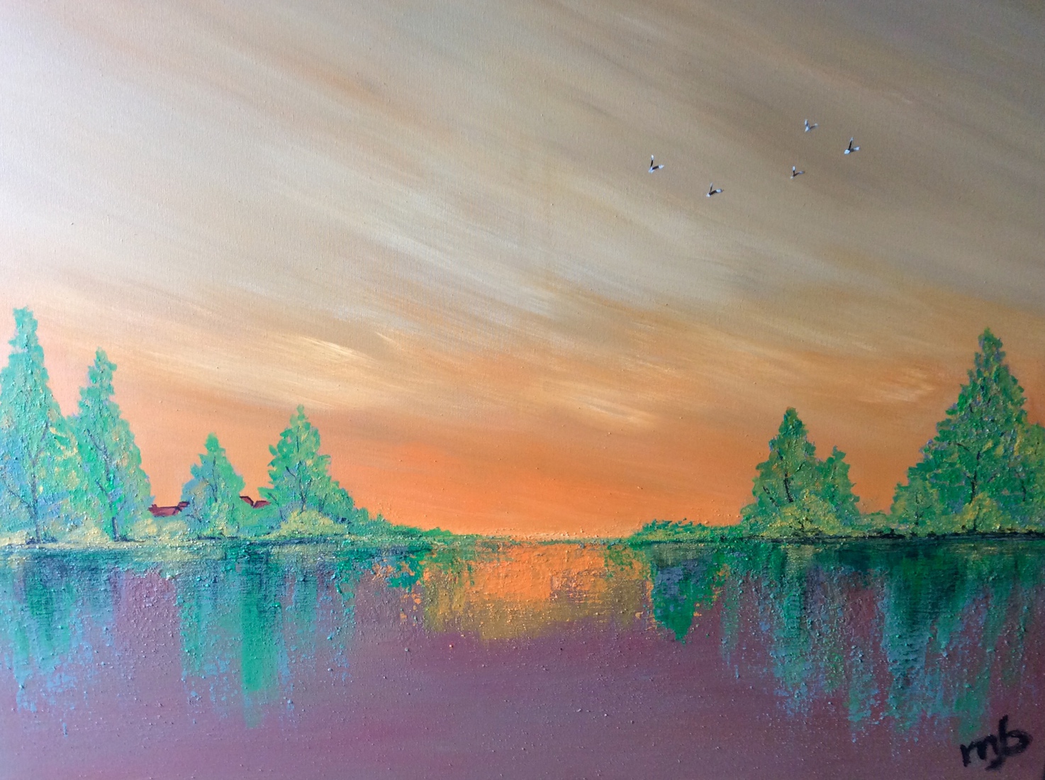 Landschap in coronatijd.