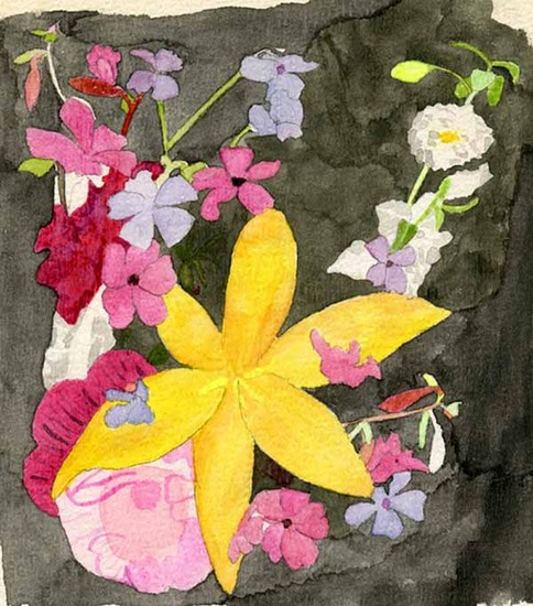 Gele bloem