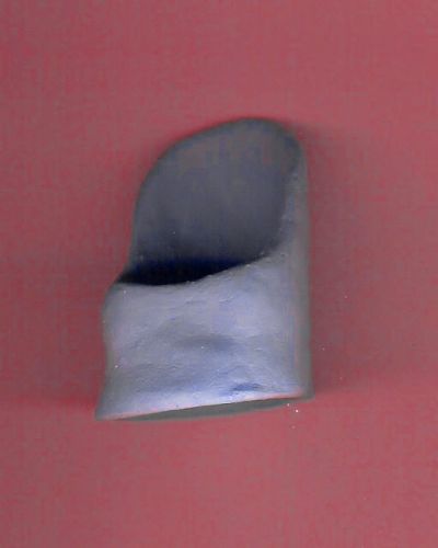 Strandstoel schuin-donkerrood