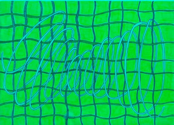 Zjing groen-blauw