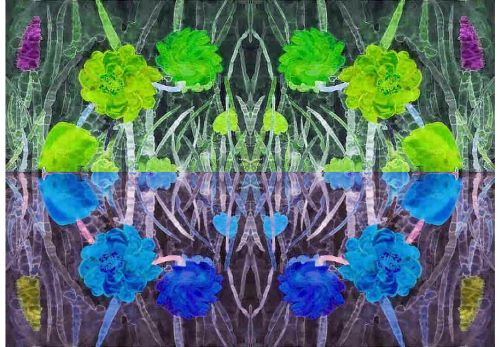Bloem negatief 4x