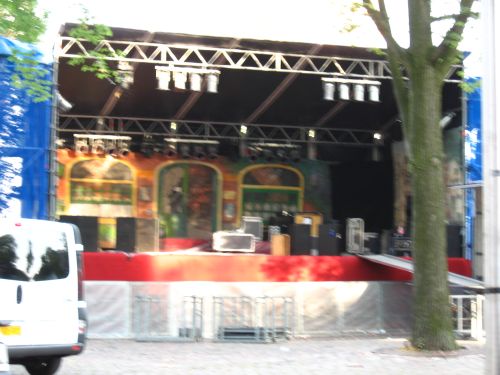 Leeg Podium Jordaanfestival