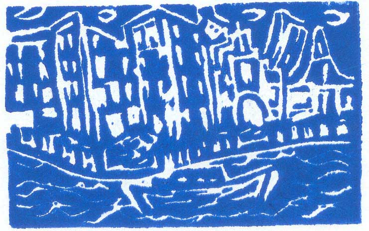 Bootje blauw