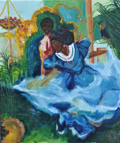 Yemaya godin v.d. oceaan