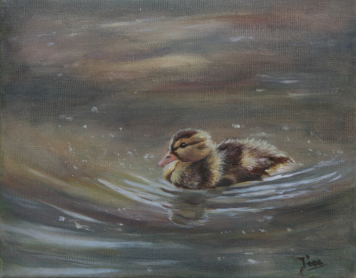 Helemaal in je eentje eendje?