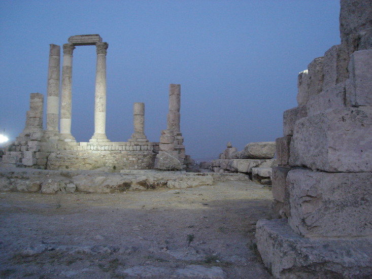 Romeinse zuilen Amman