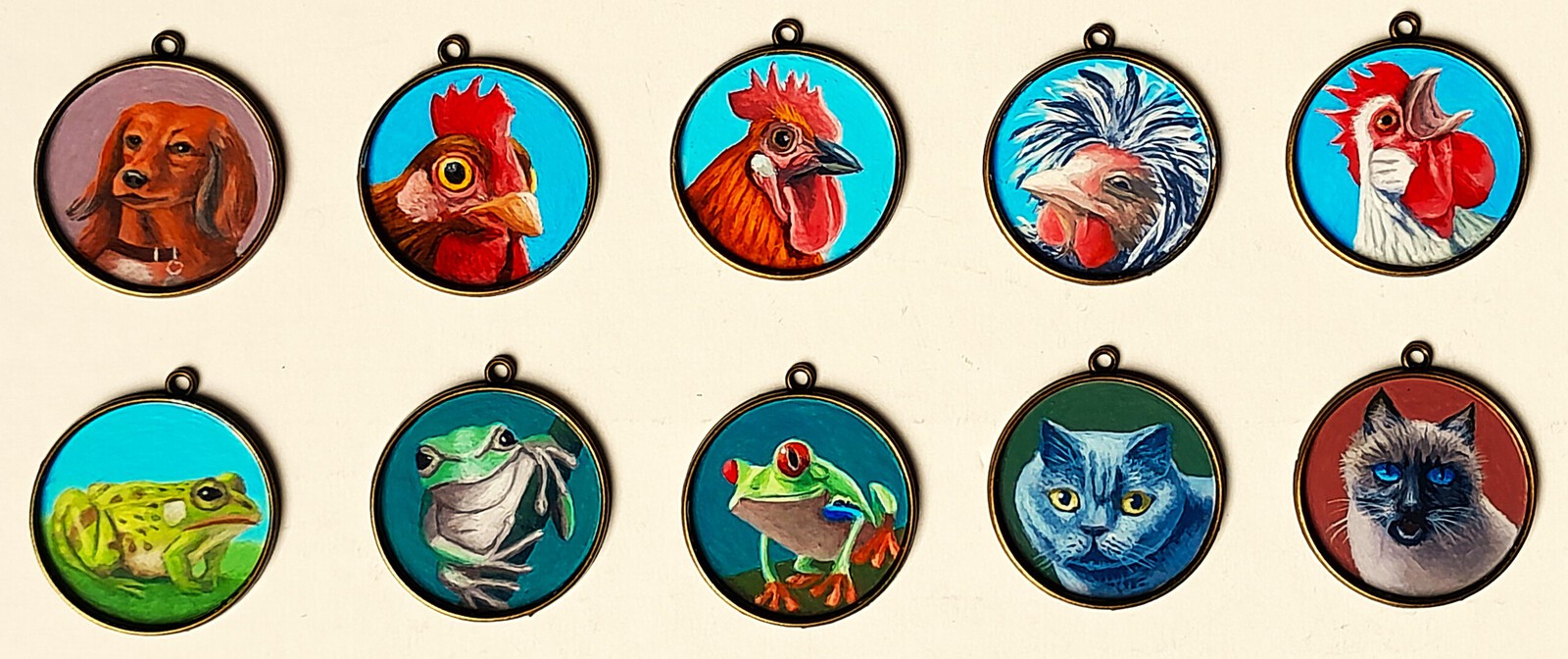 Tweede serie medaillons