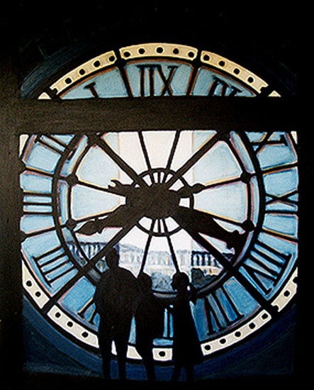 Klok Musee d'Orsay in Parijs