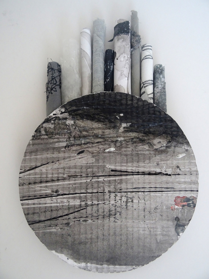 VERKOCHT- Object met kokertjes - Diverse