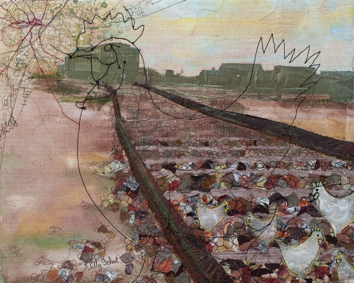 VERKOCHT - 'Kippenlijntje' - Diverse