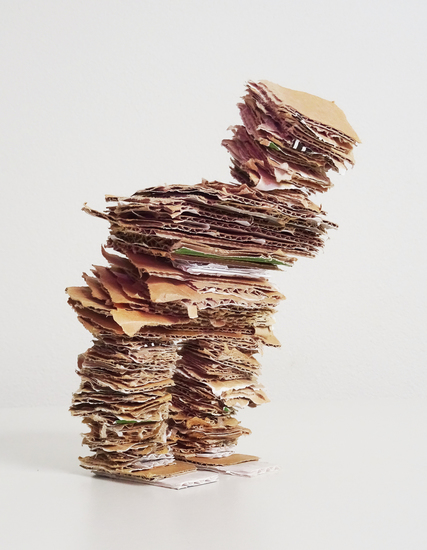 'Ode aan de vuilnisman 1' - beeld