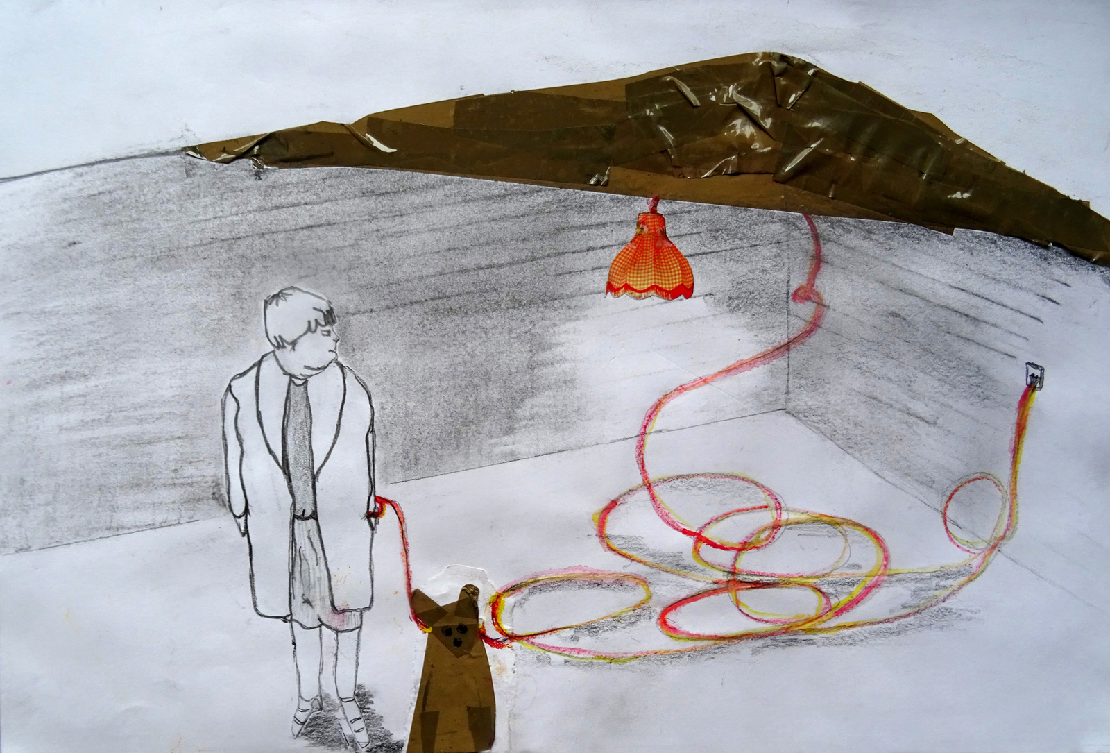 Avondklok gebonden - Collage