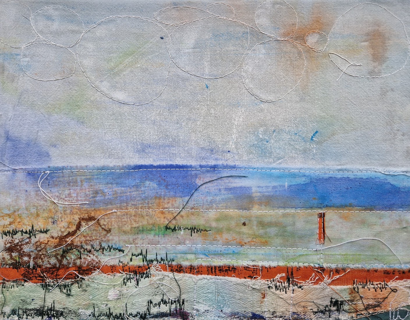 Verkocht - Lopend langs de waterlijn VII