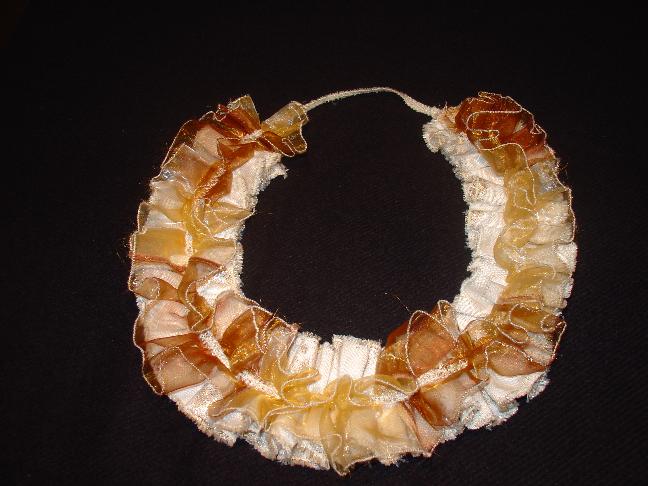 textiel ketting organza