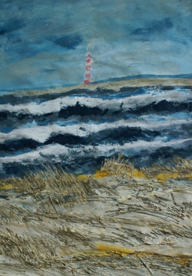 Ameland vanaf Terschelling