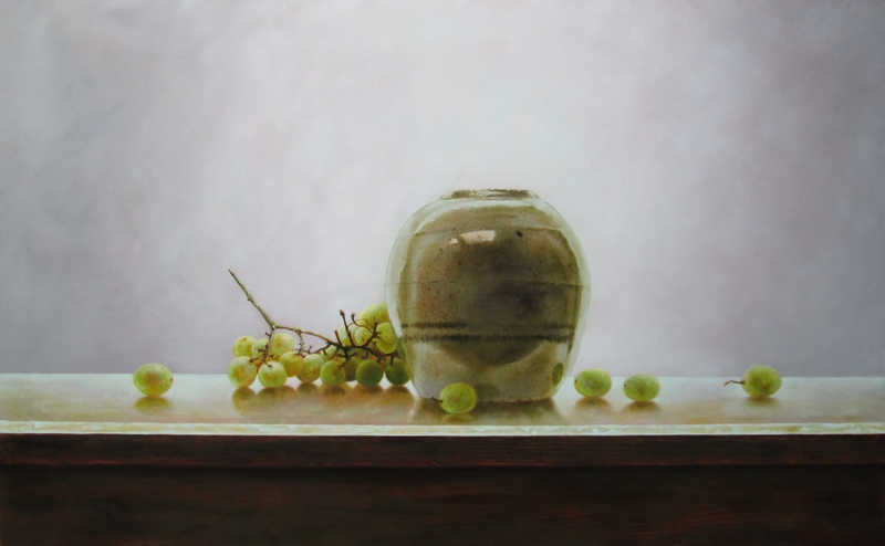 Stilleven met druiven