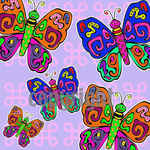 Digital designs gemaakt op de computer. Speciaal voor de kinderkamer heb ik gekozen voor ontwerpen met kleuren die het dichtst bij de belevingswereld van een kind liggen. Vrolijk, leerzaam en kleurrijk.