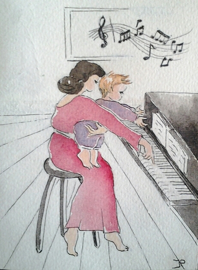 Piano spelen
