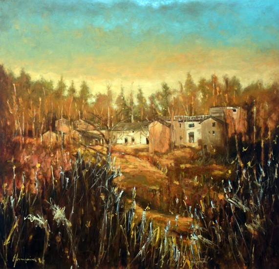 Three gorges mountain village