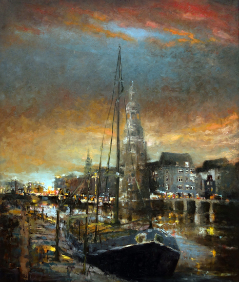 Oude schans Montelbaanstoren