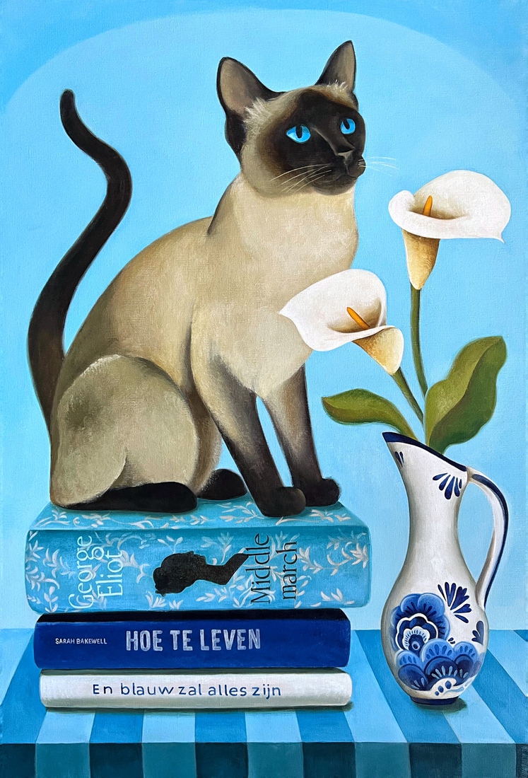 En blauw zal alles zijn