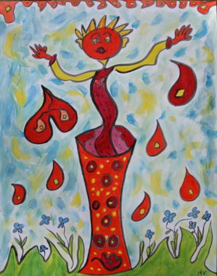 Oh, i'm growing out of my vase