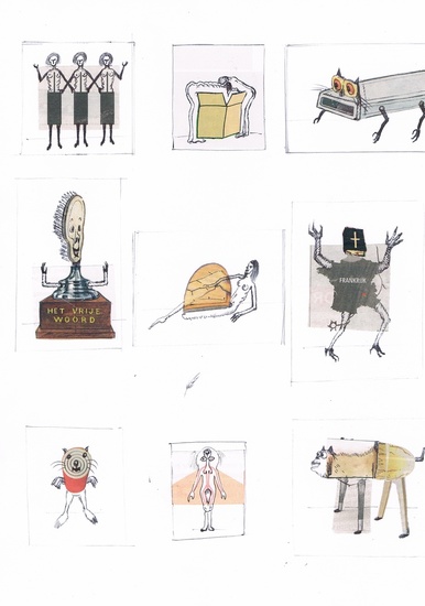 Collage - tekening 2