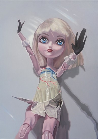 Pop die naar de hemel reikt.