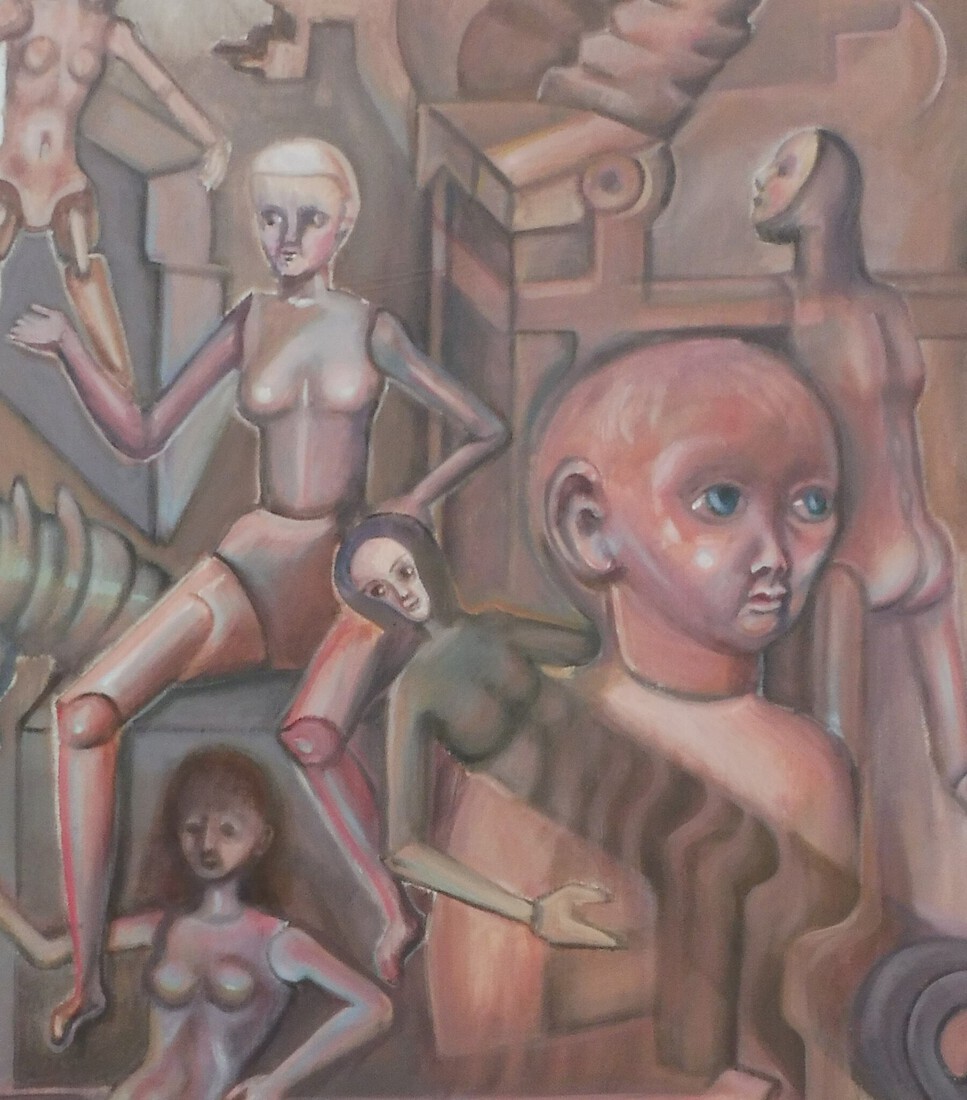 Fantasie met poppen ( detail)