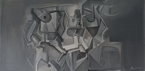 Abstracte schilderijen