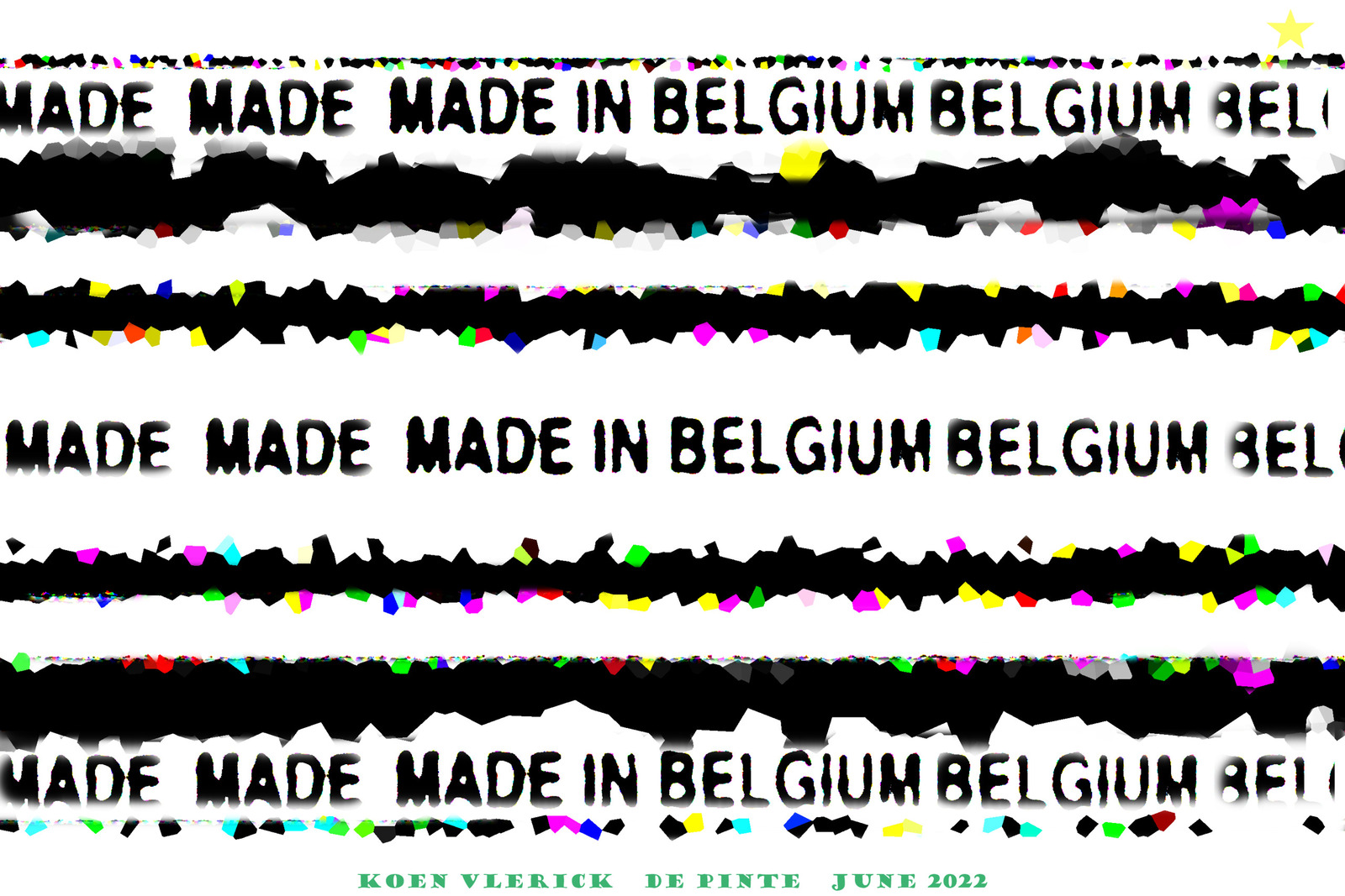 MADE IN BELGIUM JUNE 2022