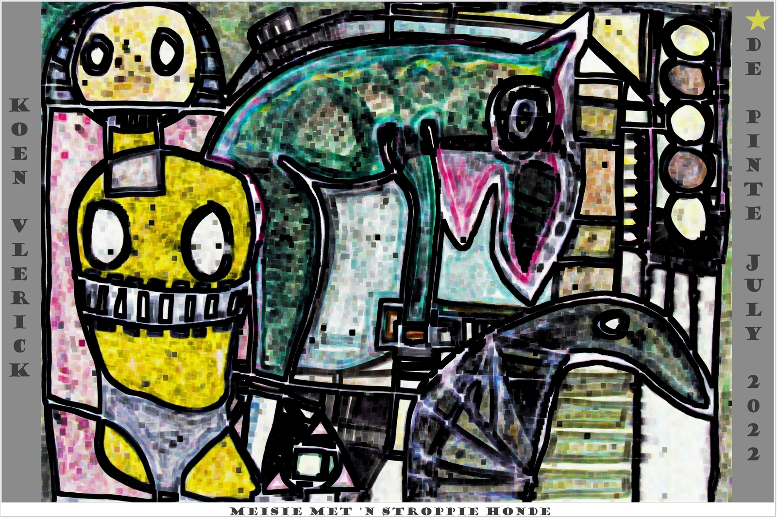 MEISIE MET 'N STROPPIE HONDE