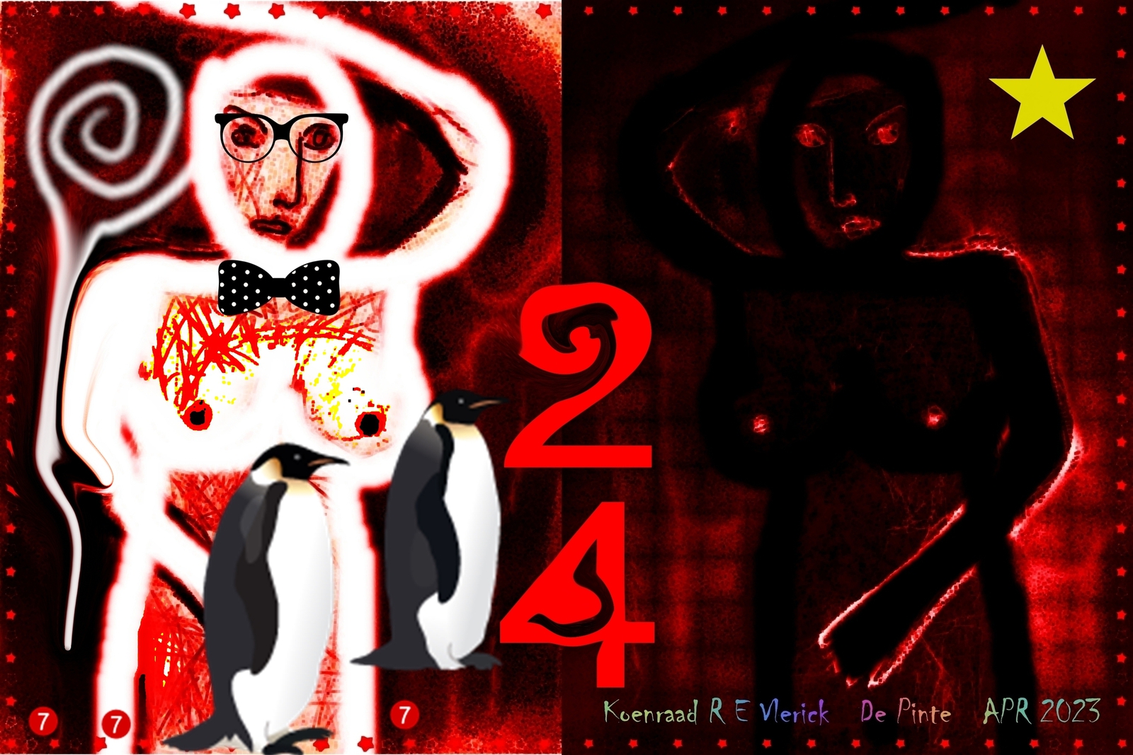 NA 2 PANNENKOEKEN MET BLOEMSUIKER & 4 DUVELS MAAKTE IK DIT PRENTJE IS HET MOOI