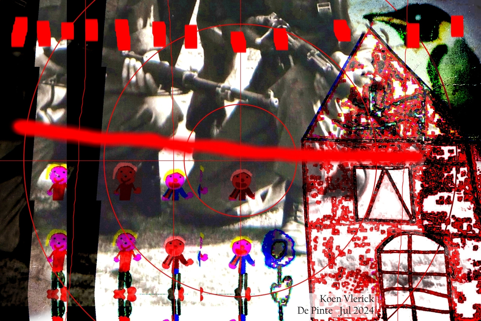 THE LITTLE RED CRAZY CONFRONTATION