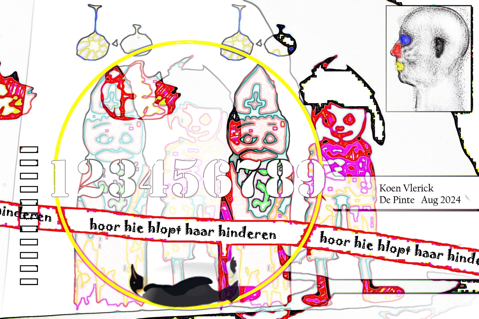 HOOR HIE HLOPT HAAR HINDEREN