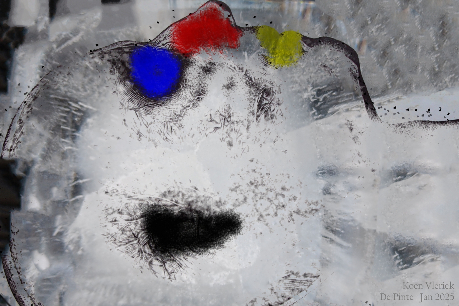 THE RECLINING ICEMAN OF ANTARCTICA