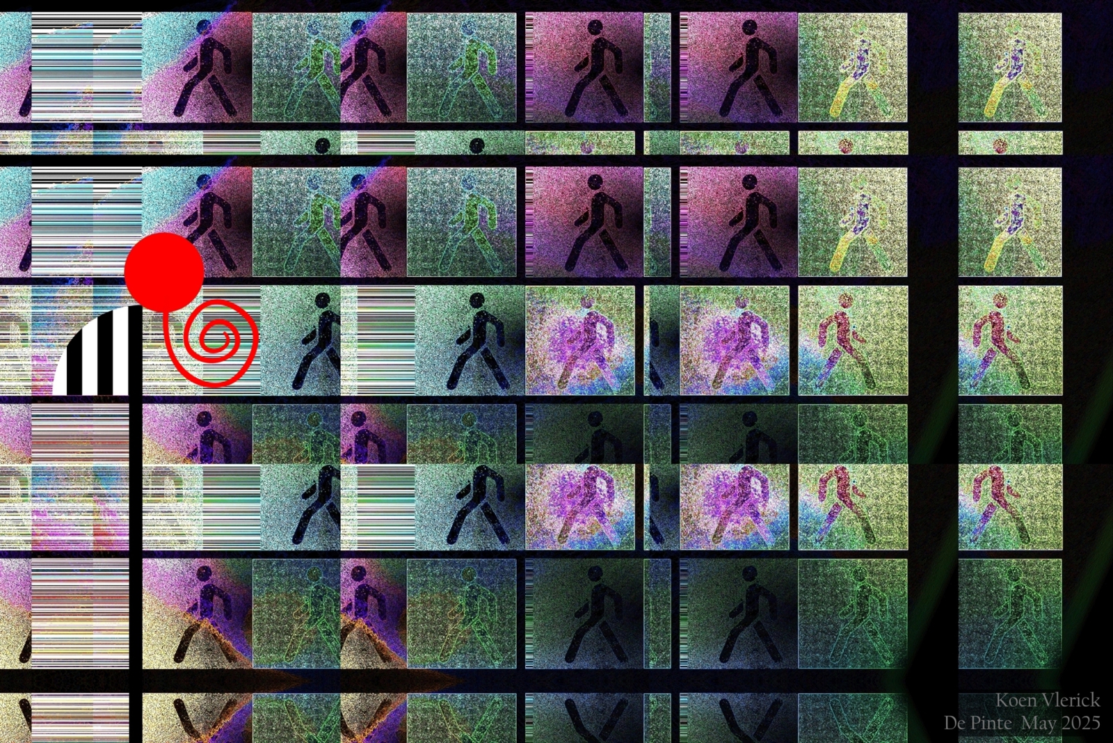 de fanfare van de halvegare