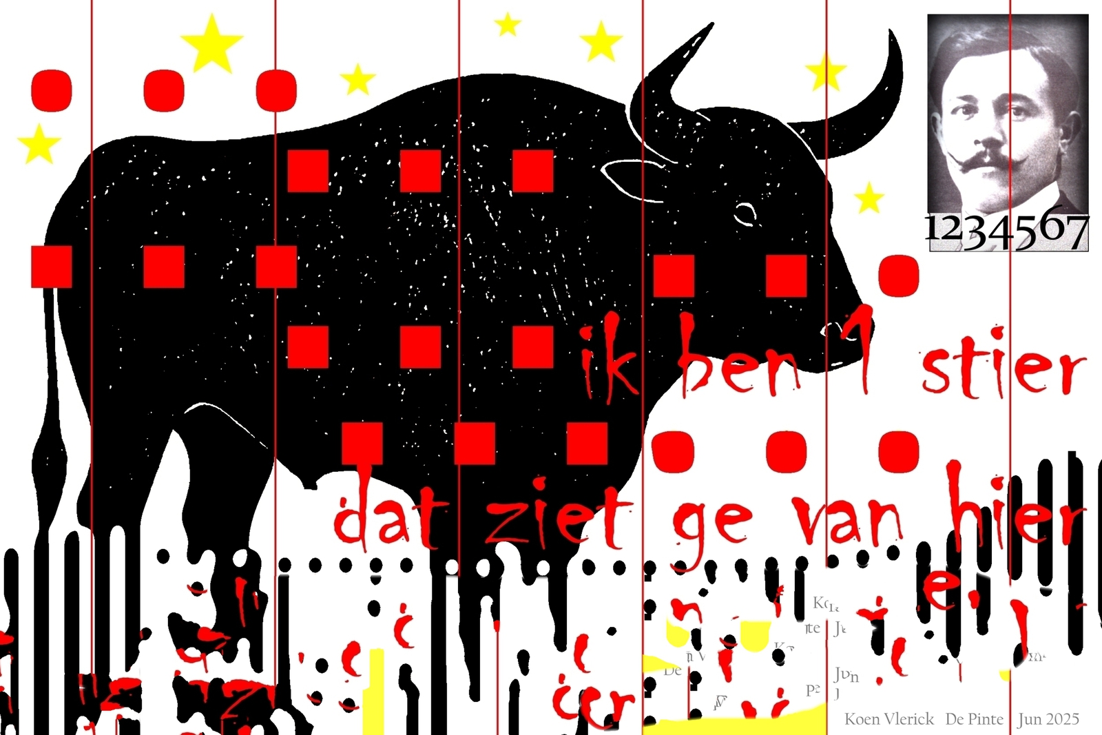 ik ben 1 stier dat ziet ge van hier