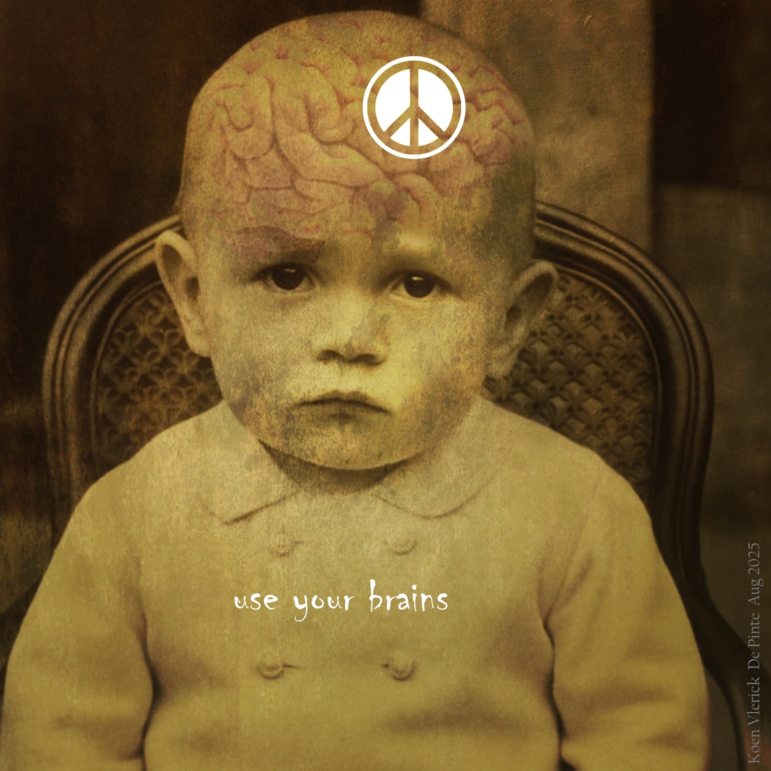 the boy on the chair