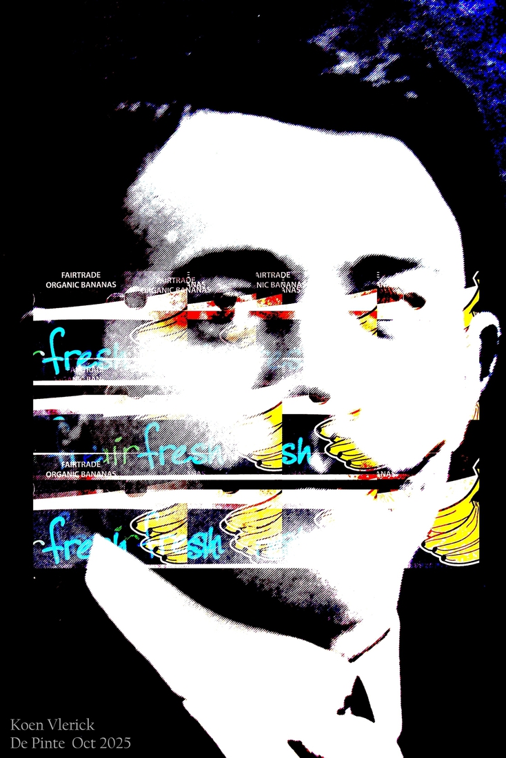 Dali Niet eats Organic Bananas