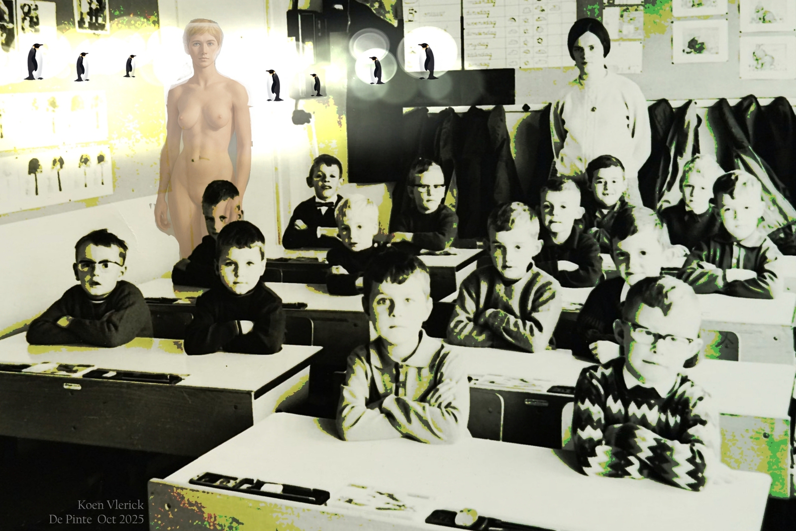 & then Mother Earth & The 7 Penguins came into the classroom