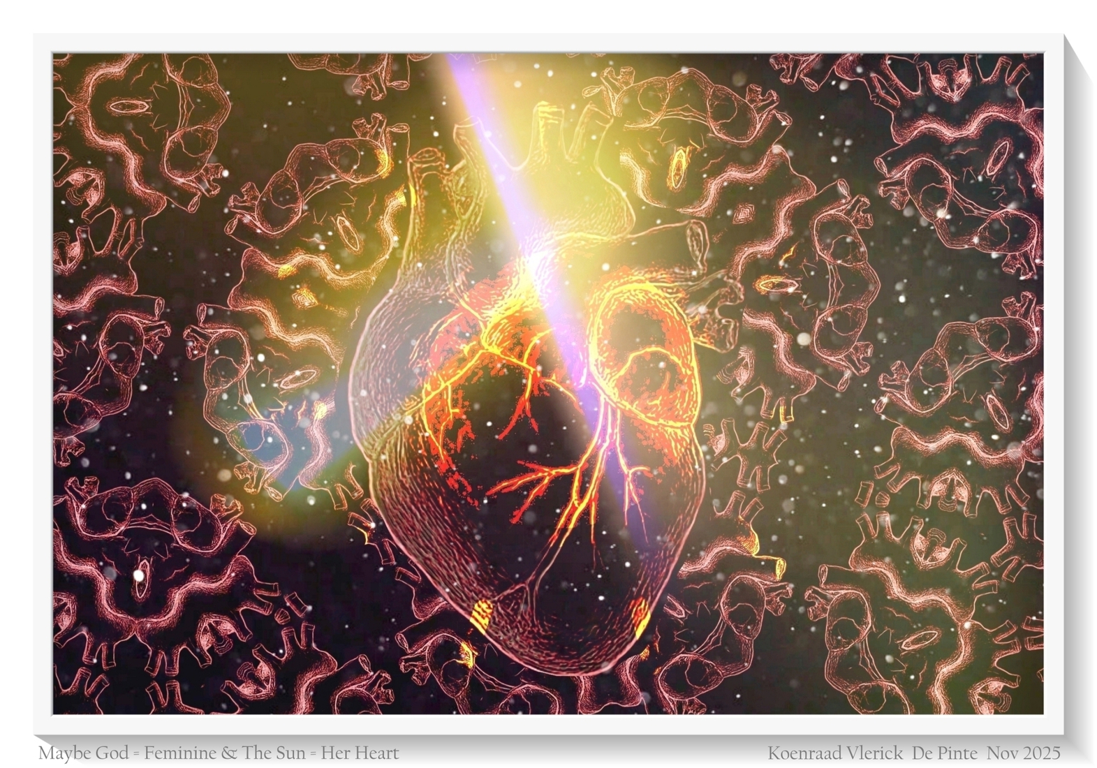 Maybe God = Feminine & The Sun  = Her Heart