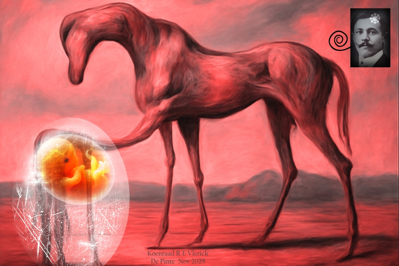 the horse of Dali Niet