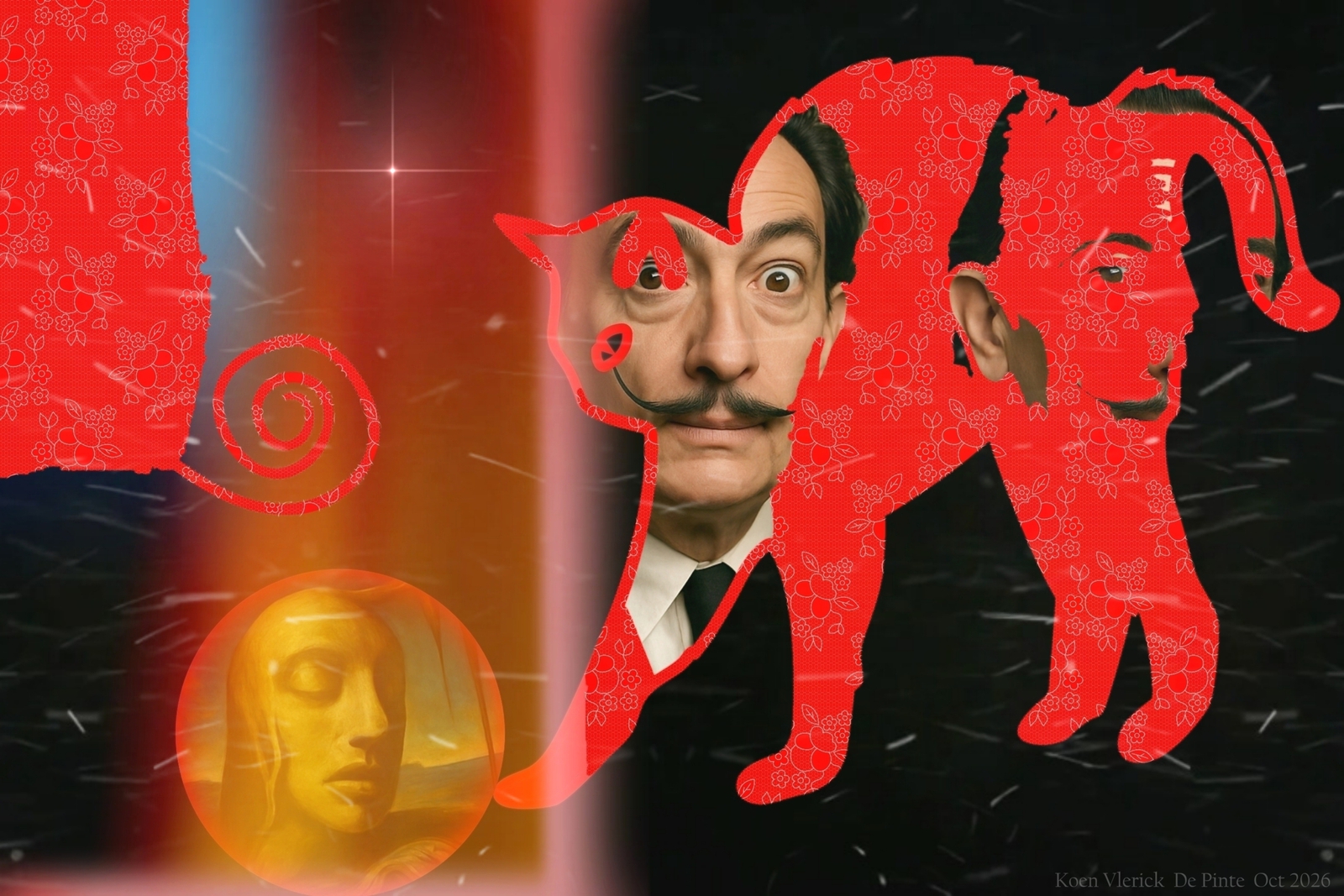 the surrealist cat
