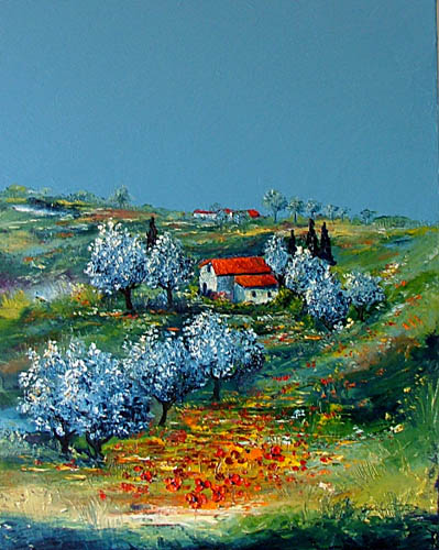 OLIVE LANDSCAPE TOSCANE