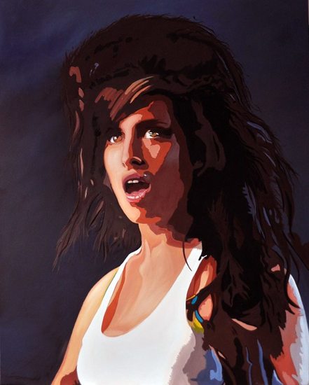 Portret Amy Winehouse