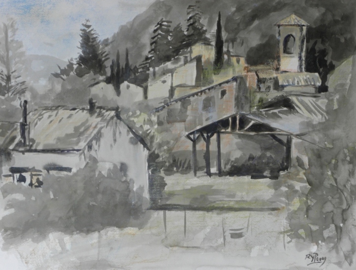 Provence-Gezicht op Le Castellet