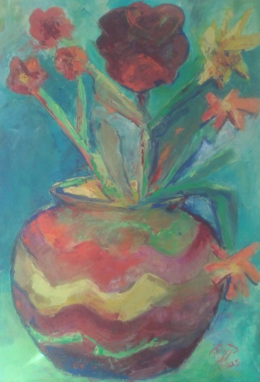 Bloem in pot naar Mihrican