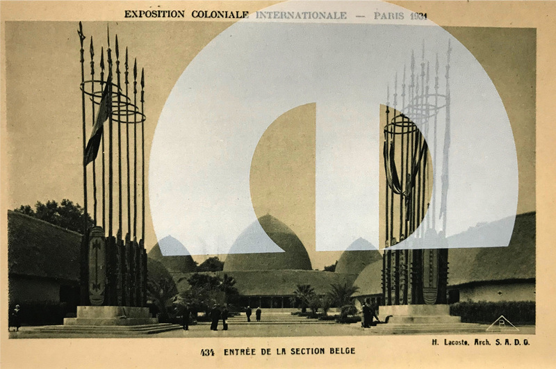 Entrée de la section Belge